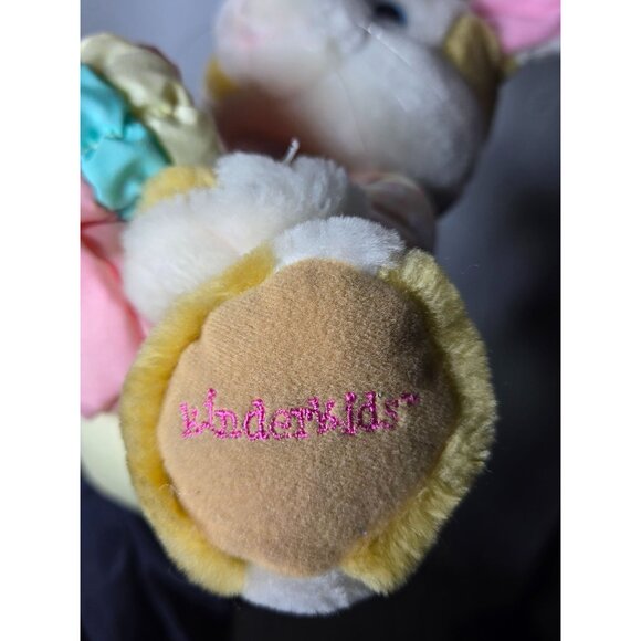 Vintage 1998 Kinderkids Touch-n-Talk Peak-a-Boo Bunny Rabbit Stuffed Animal - Picture 7 of 11